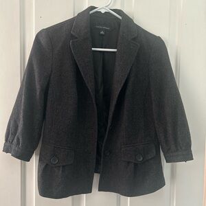Banana Republic Women's Dark Gray Blazer